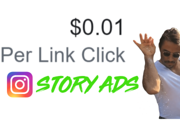 $0.01 Instagram story ad clicks