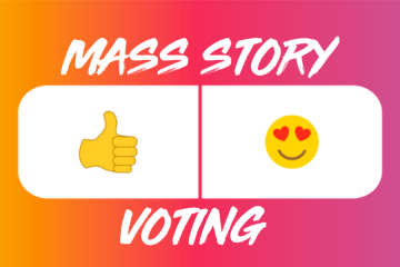 Instagram mass story voting