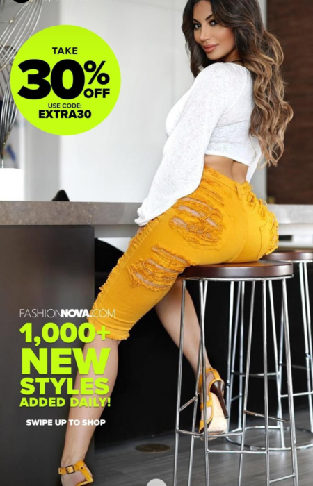 Fashion Nova - story ad