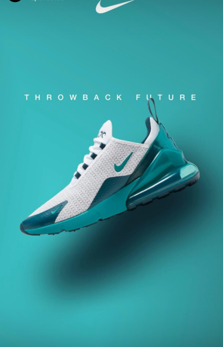 Nike Throwback Future Instagram story ad